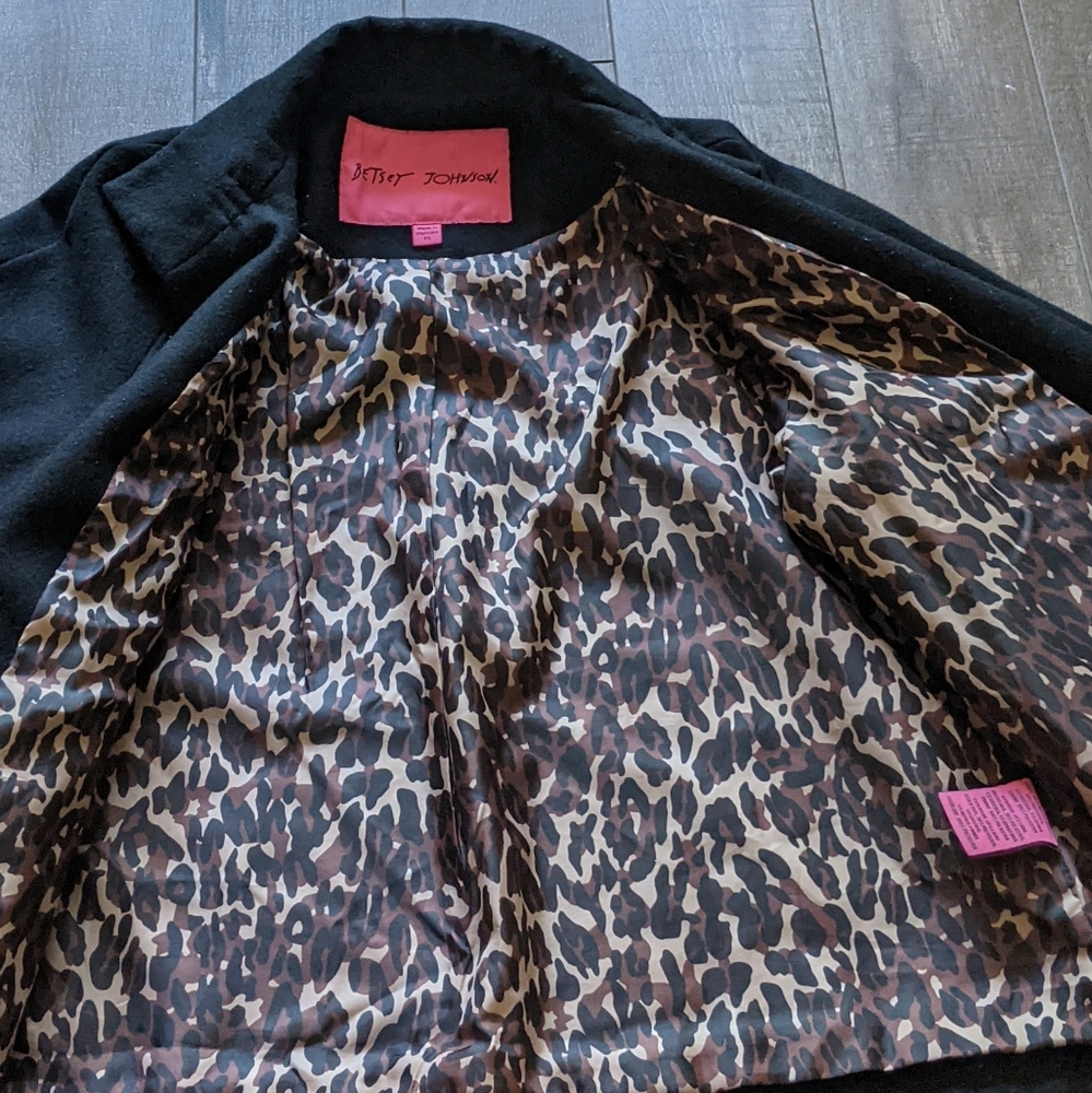 Betsey Johnson jacket 1960 MOD style - Picture 7 of 9